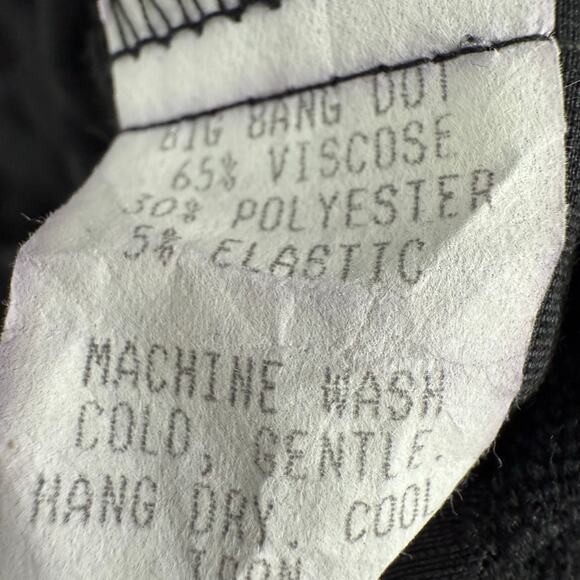 Niche Nilgun Derman Womens Sz Small Black Wearable Art Mini Dress - Picture 5 of 6